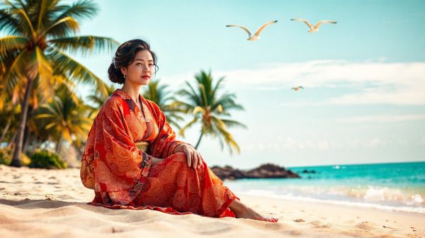 10 kimonos tendance pour sublimer votre été à la plage