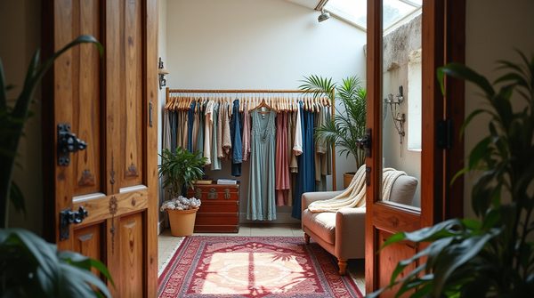 Découvrir l'esprit libre d'une boutique de mode bohème