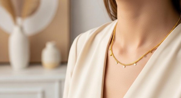 Collier doré : le bijou tendance qui sublime toutes vos tenues élégantes